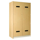 35" Wide Uniform/Hat Storage with Lockable Solid Doors 89215 358424 D - Steven's I.D.SYSTEMS®